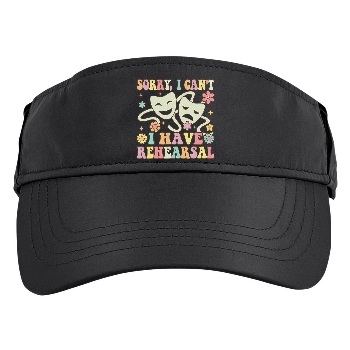 Theater Artist Theater Drama Play I Can't I Have Rehearsal Adult Drive Performance Visor