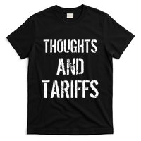 Thoughts And Tariffs Red Voters Kamala Harris Voters Saying T-Shirt