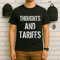 Thoughts And Tariffs Red Voters Kamala Harris Voters Saying T-Shirt