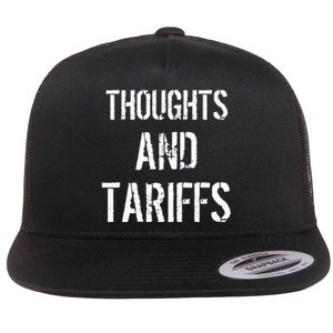 Thoughts And Tariffs Red Voters Kamala Harris Voters Saying Flat Bill Trucker Hat