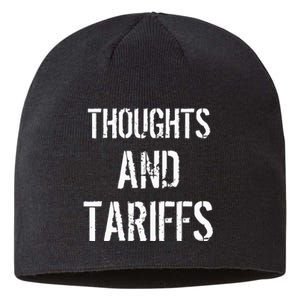 Thoughts And Tariffs Red Voters Kamala Harris Voters Saying Sustainable Beanie