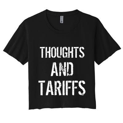 Thoughts And Tariffs Red Voters Kamala Harris Voters Saying Crop Top