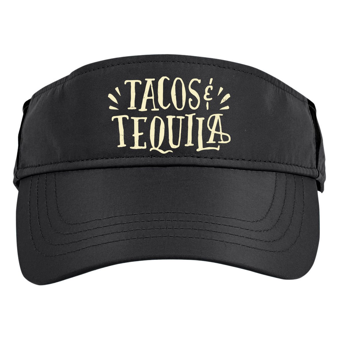 Tacos And Tequila Party Adult Drive Performance Visor