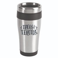 Tacos And Tequila Party 16oz Travel Tumbler