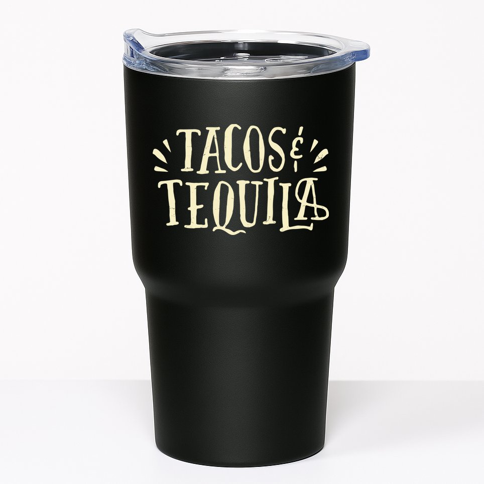 Tacos And Tequila Party Tumbler