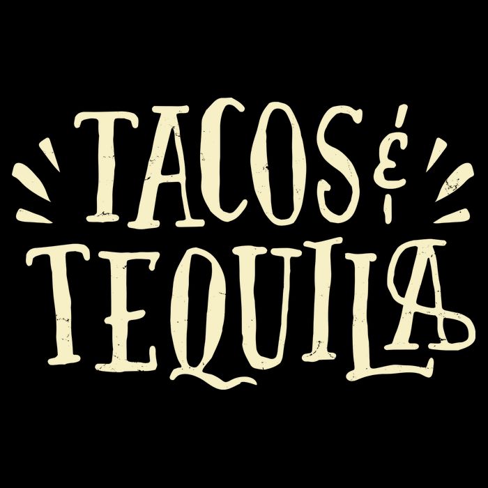 Tacos And Tequila Party Cropped Pullover Crew