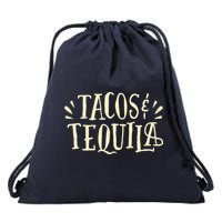 Tacos And Tequila Party Drawstring Bag