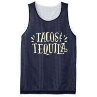Tacos And Tequila Party Mesh Reversible Basketball Jersey Tank