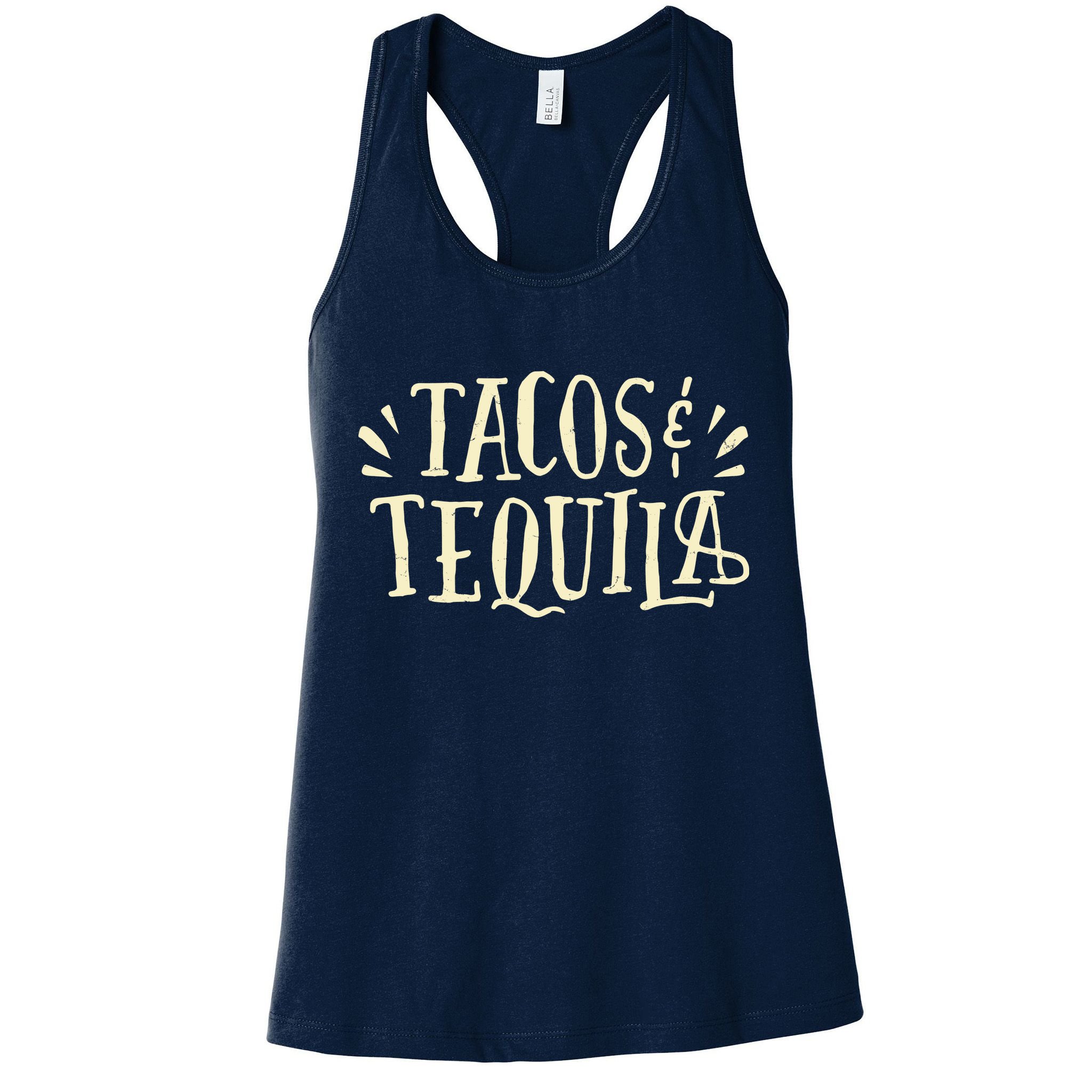 Tacos And Tequila Party Womens Tank Top