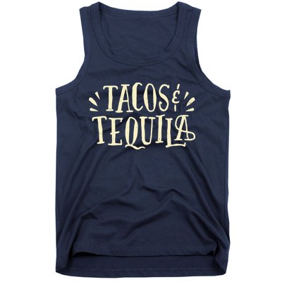 Tacos And Tequila Party Tank Top