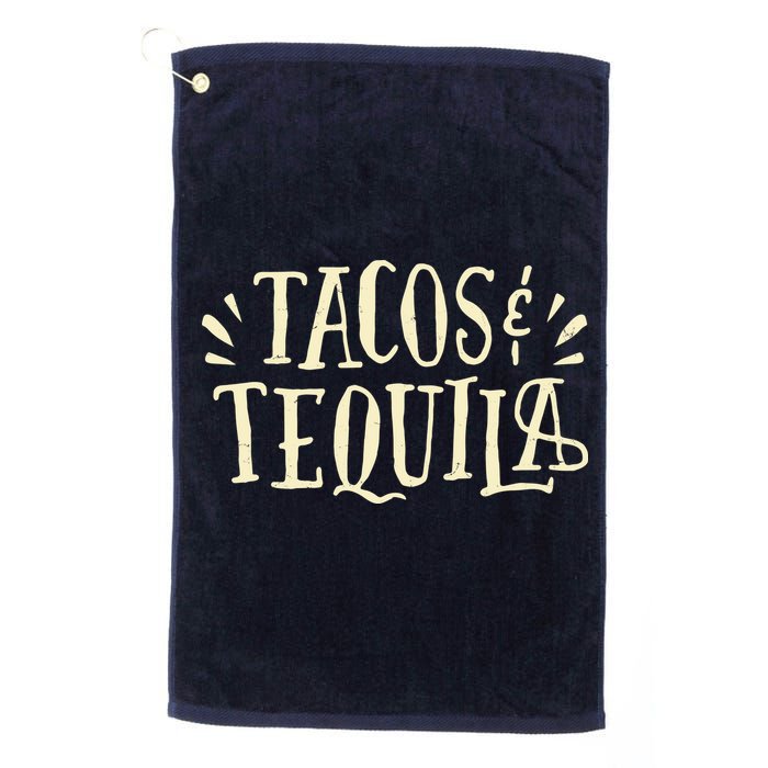 Tacos And Tequila Party Golf Towel