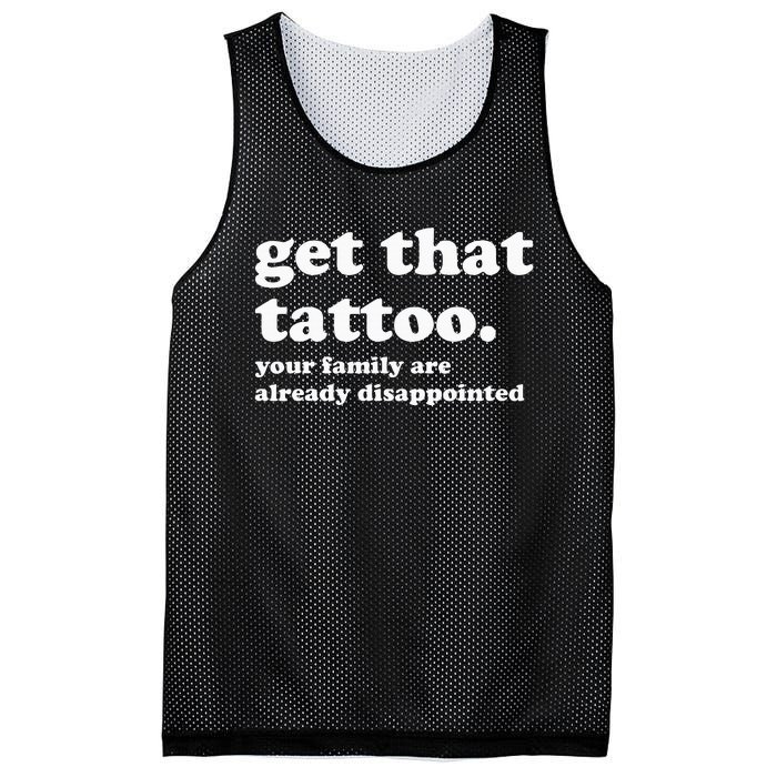 Tattoo Artist Tattoo Lover Tattooist Funny Saying Mesh Reversible Basketball Jersey Tank