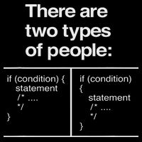 There Are Two Types Of People Funny Programmer Coder Coaster