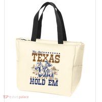 This AinT Texas AinT No Hold Em Zip Tote Bag