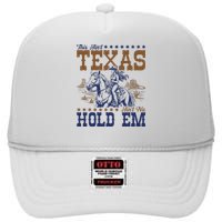 This AinT Texas AinT No Hold Em High Crown Mesh Back Trucker Hat