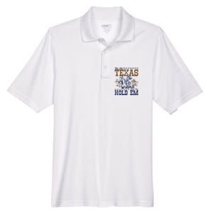 This AinT Texas AinT No Hold Em Men's Origin Performance Pique Polo