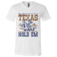 This AinT Texas AinT No Hold Em V-Neck T-Shirt