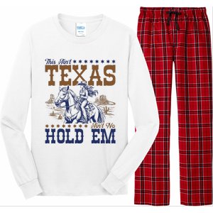 This AinT Texas AinT No Hold Em Long Sleeve Pajama Set