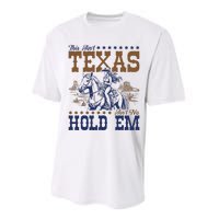 This AinT Texas AinT No Hold Em Performance Sprint T-Shirt