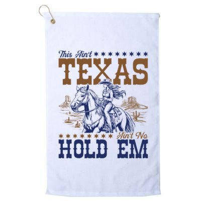This AinT Texas AinT No Hold Em Golf Towel