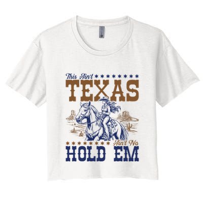 This AinT Texas AinT No Hold Em Crop Top