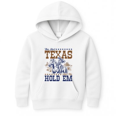 This AinT Texas AinT No Hold Em Kids Hoodie