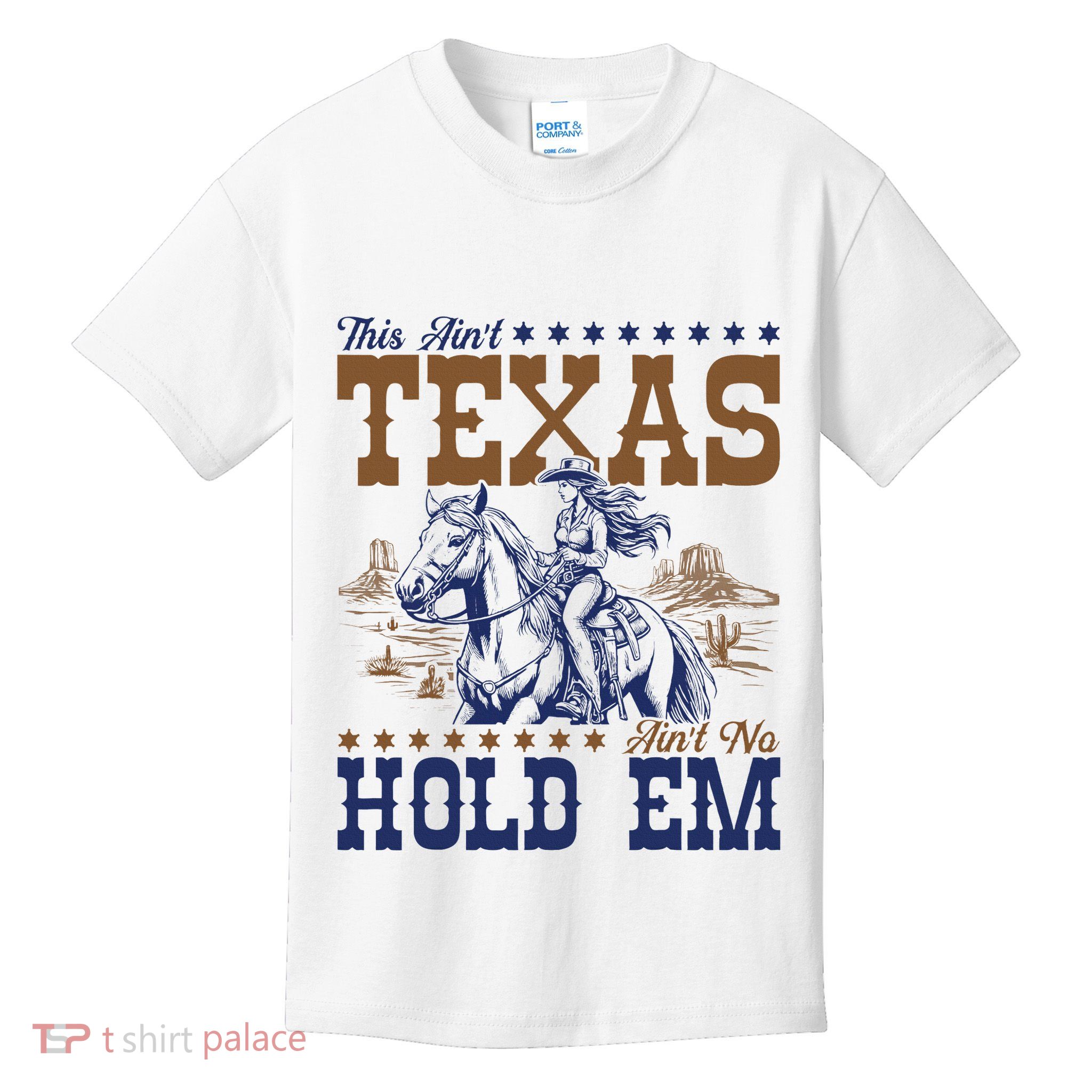 This AinT Texas AinT No Hold Em Kids T-Shirt