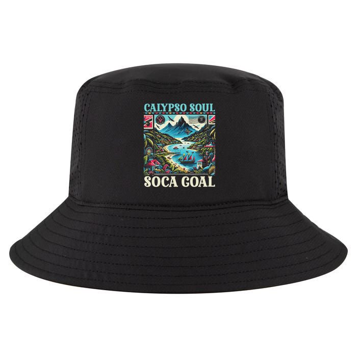 Trinidad And Tobago Flag Travel Country Tribagonian Cool Comfort Performance Bucket Hat