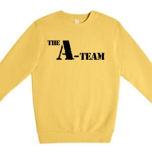 The A Team Classic Tv Show Premium Crewneck Sweatshirt