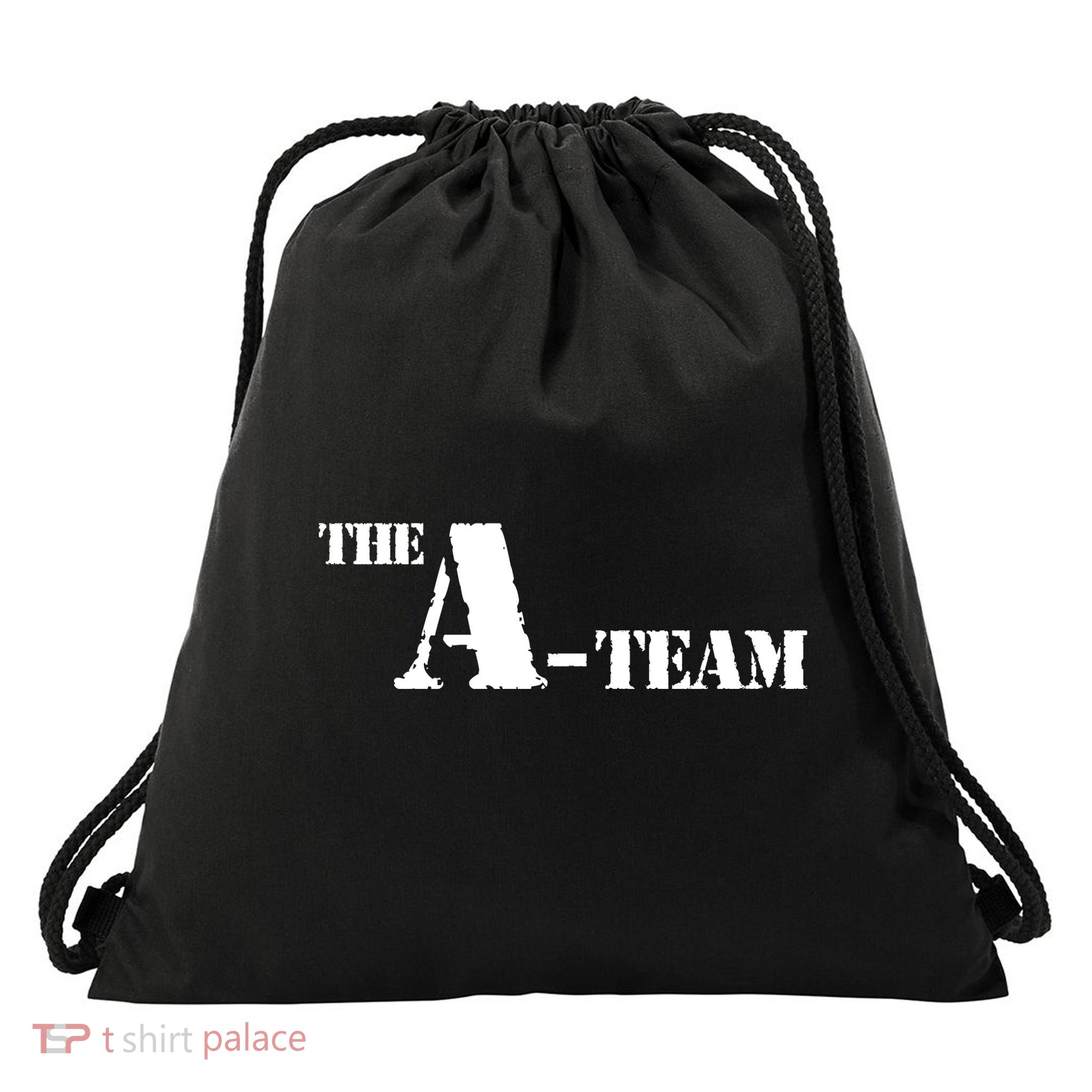 The A Team Classic Tv Show Drawstring Bag