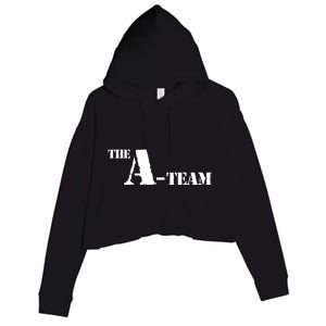 The A Team Classic Tv Show Crop Fleece Hoodie