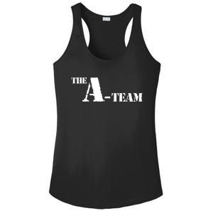 The A Team Classic Tv Show Ladies PosiCharge Competitor Racerback Tank