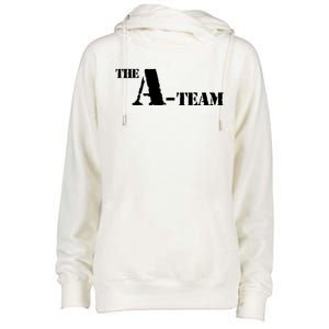 The A Team Classic Tv Show Womens Funnel Neck Pullover Hood