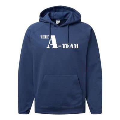 The A Team Classic Tv Show Performance Fleece Hoodie