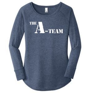 The A Team Classic Tv Show Women's Perfect Tri Tunic Long Sleeve Shirt