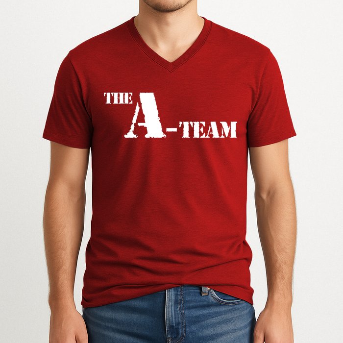 The A Team Classic Tv Show V-Neck T-Shirt