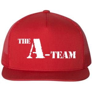 The A Team Classic Tv Show Flat Bill Trucker Hat