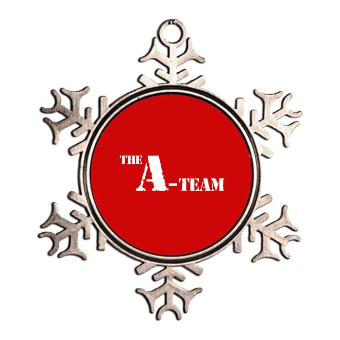 The A Team Classic Tv Show Metallic Star Ornament