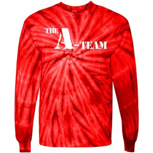 The A Team Classic Tv Show Tie-Dye Long Sleeve Shirt