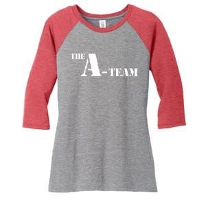 The A Team Classic Tv Show Women's Tri-Blend 3/4-Sleeve Raglan Shirt