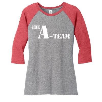 The A Team Classic Tv Show Women's Tri-Blend 3/4-Sleeve Raglan Shirt