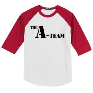 The A Team Classic Tv Show Kids Colorblock Raglan Jersey