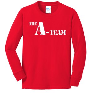 The A Team Classic Tv Show Kids Long Sleeve Shirt