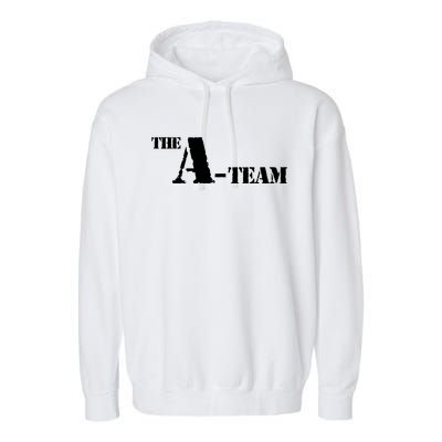 The A Team Classic Tv Show Garment-Dyed Fleece Hoodie