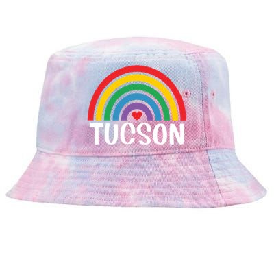 Tucson Arizona Travel I Love Tucson Usa Gift Tie-Dyed Bucket Hat