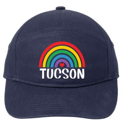 Tucson Arizona Travel I Love Tucson Usa Gift 7-Panel Snapback Hat