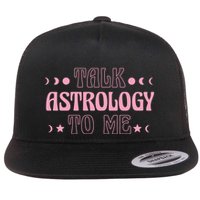 Talk Astrology To Me Funny Zodiac Flatbill Hat