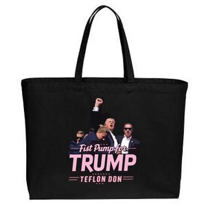 Trump Assassination Trump For President Donald Trump Rally Cotton Canvas Jumbo Tote