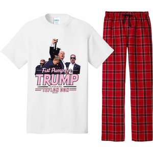 Trump Assassination Trump For President Donald Trump Rally Pajama Set