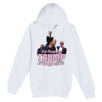 Trump Assassination Trump For President Donald Trump Rally Premium Pullover Hoodie